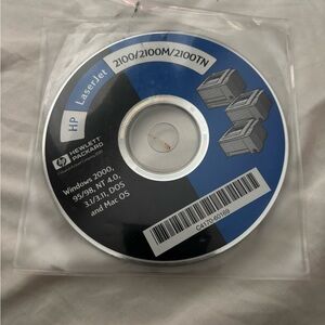 HP LaserJet Driver CD - for Windows 2000 / 95/98/NT 4.0 / 3.1/ DOS/ mac os